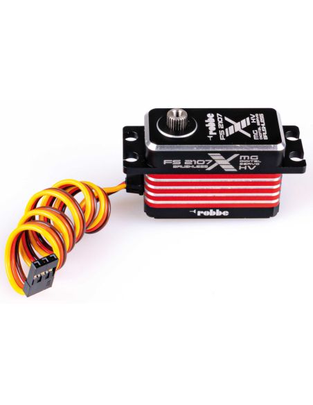 Servo moteur Robbe Modellsport FS 2107X HV MG Servo numérique sans balais Servo à couple élevé et profil bas