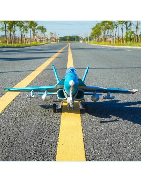 Avion radiocommandé JET 1/20 jet 64mm EDF F-18 (SIM) Hornet PNP kit | Ventedemodelisme.fr