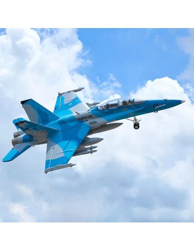 Avion radiocommandé JET 1/20 jet 64mm EDF F-18 (SIM) Hornet PNP kit | Ventedemodelisme.fr
