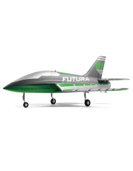 Avion radiocommandé, avion rc 1/18 Jet 64mm EDF Futura PNP kit (Green) | Ventedemodelisme.fr
