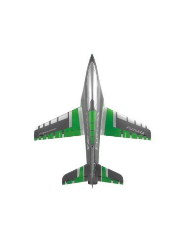 Avion radiocommandé, avion rc 1/18 Jet 64mm EDF Futura PNP kit (Green) | Ventedemodelisme.fr