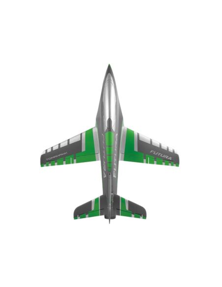Avion radiocommandé, avion rc 1/18 Jet 64mm EDF Futura PNP kit (Green) | Ventedemodelisme.fr