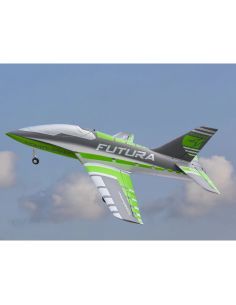 Avion radiocommandé, avion rc 1/18 Jet 64mm EDF Futura PNP kit (Green) | Ventedemodelisme.fr