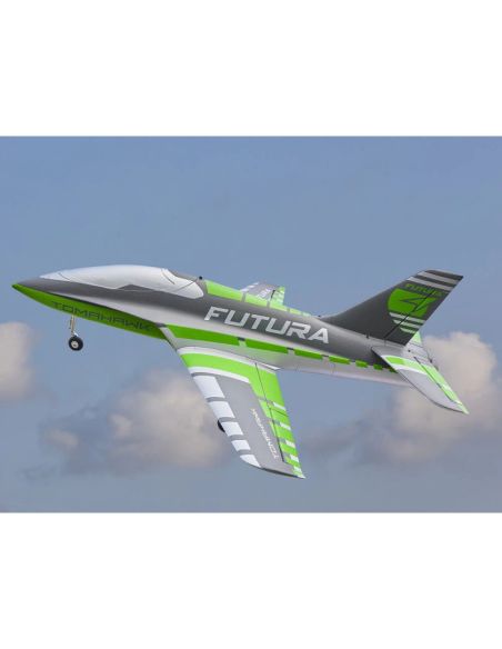 Avion radiocommandé, avion rc 1/18 Jet 64mm EDF Futura PNP kit (Green) | Ventedemodelisme.fr