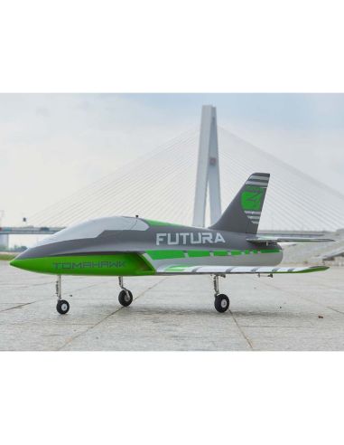 Avion radiocommandé, avion rc 1/18 Jet 64mm EDF Futura PNP kit (Green) | Ventedemodelisme.fr