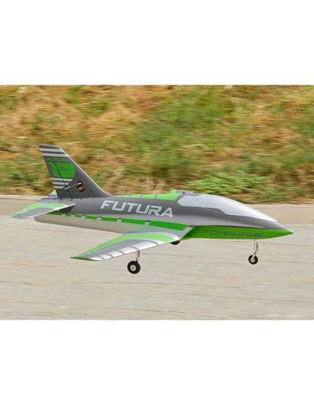 Avion radiocommandé, avion rc 1/18 Jet 64mm EDF Futura PNP kit (Green) | Ventedemodelisme.fr
