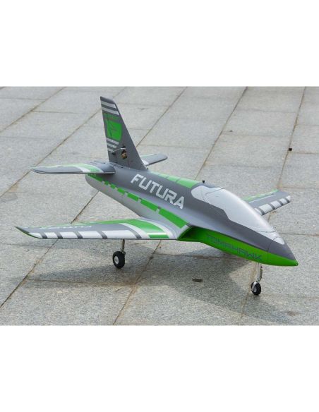 Avion radiocommandé, avion rc 1/18 Jet 64mm EDF Futura PNP kit (Green) | Ventedemodelisme.fr