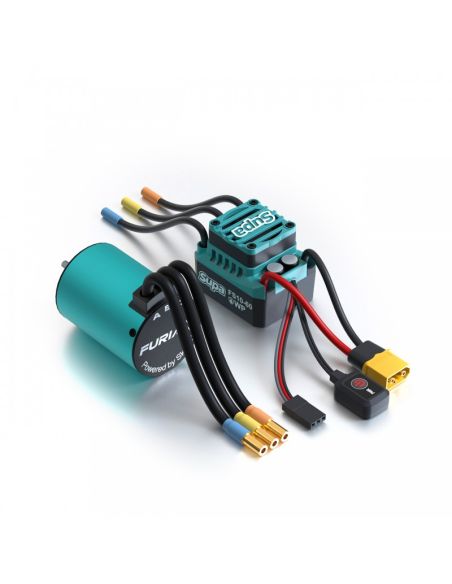Ensemble combo FuriaX Supa 60A Combo set 4000KV | Ventedemodelisme.fr
