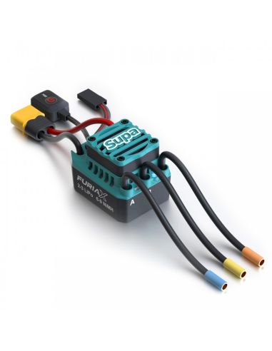 Modelisme,variateur voiture FuriaX Supa 60A Brushless ESC | Ventedemodelisme.fr