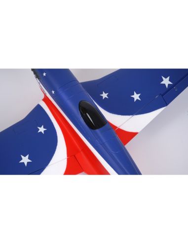 Avion de vitesse 1/10 Plane 1100mm P51D Miss America PNP kit w/ reflex | Ventedemodelisme.fr