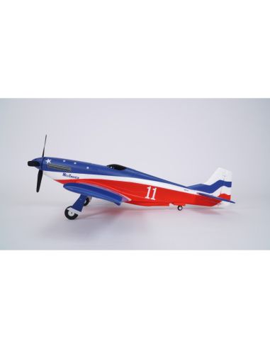 Avion de vitesse 1/10 Plane 1100mm P51D Miss America PNP kit w/ reflex | Ventedemodelisme.fr
