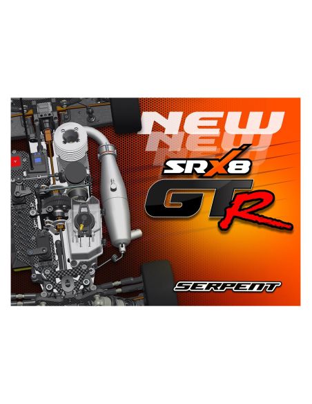 Voiture Rc Serpent SRX8GT R 1/8 4wd GP (SER600072)Derniers articles en stock