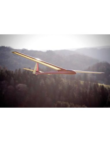 Robbe Modellsport Marabu 6 Kit de construction en bois Retro-Line Modèle de planeur, ou modèle électrique