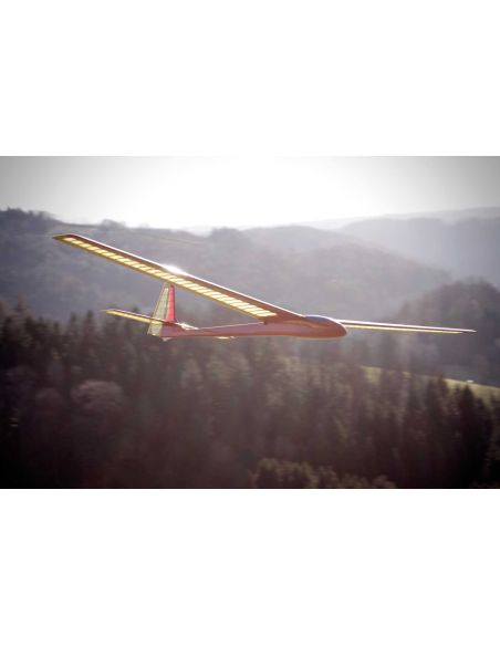 Robbe Modellsport Marabu 6 Kit de construction en bois Retro-Line Modèle de planeur, ou modèle électrique