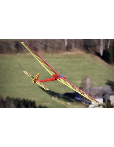 Robbe Modellsport Marabu 6 Kit de construction en bois Retro-Line Modèle de planeur, ou modèle électrique