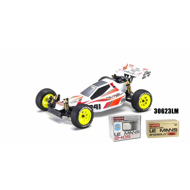 Kyosho Turbo Optima Mid Special 4WD 1:10 Le Mans 240 Gold Edition