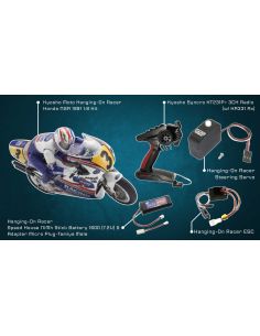 Kyosho HOR Honda NSR500 1:8 Kit COMBO SET w/KT231P-GPW17/18/21-71351