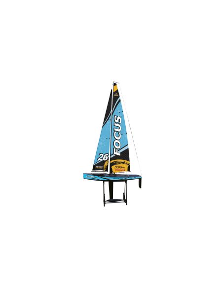 Voilier de course Focus III 100 cm RTR bleu