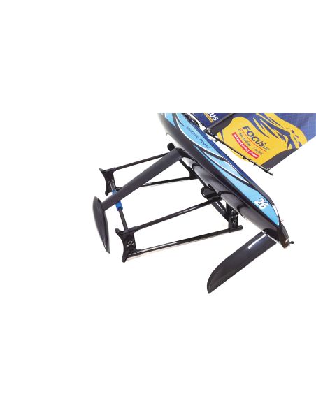 Voilier de course Focus III 100 cm RTR bleu
