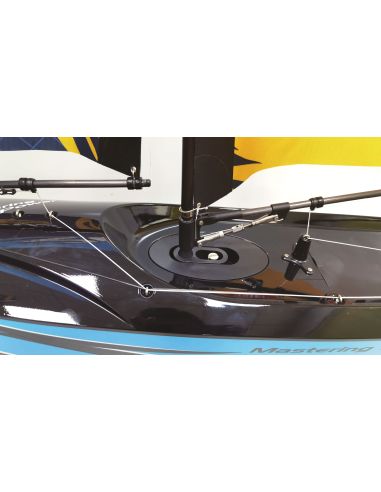Voilier de course Focus III 100 cm RTR bleu