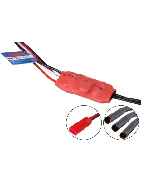 Robbe Modellsport RO-CONTROL 3-12 2-3S -12(15)A 5V/2A BEC Regler