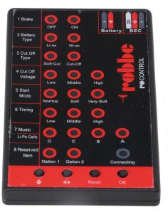 Robbe Modellsport RO-CONTROL V1 PROGCARD PROGRAMMIERKARTE (NICHT FÜR "PRO" und "V2" SERIE!)