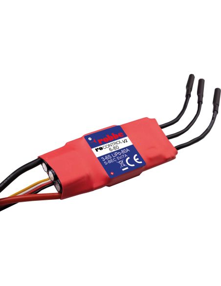 Robbe Modellsport RO-CONTROL 6-80 V2 3-6S -80(100A) 5V/7A SWITCH BEC Regler
