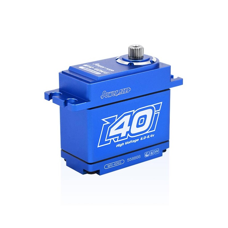 Servo Power HD WH40KG Alu Case Waterproof HV 40kg/0.17s