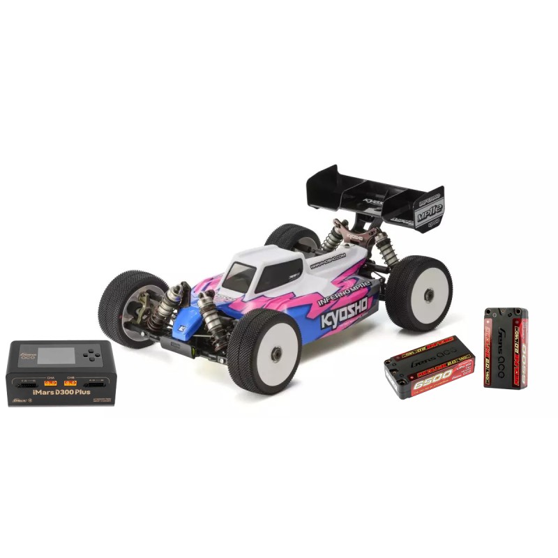 COMBO Kyosho Inferno MP11e + GEA65002S14S5 Shorty 6500 (x2) + D300W