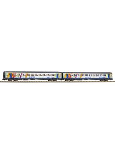 Set 2 wagons corail Alsace 1+2 Cl. N