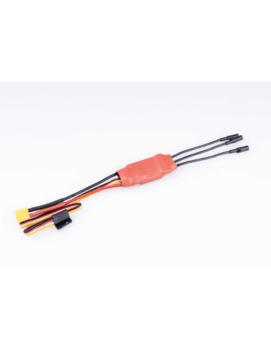 Variateur Robbe Modellsport RO-CONTROL 3-20 V2 2-3S -20(40)A 5V/3A Régulateur BEC linéaire