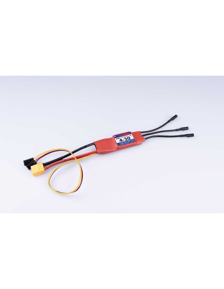 Variateur Robbe Modellsport RO-CONTROL 4-30 V2 3-4S -30(50)A 5V/5A Régulateur Switch BEC