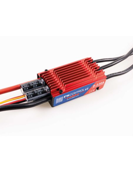 Variateur Robbe Modellsport Ro-Control 8-120 V2 3-8S -120(150)A 5-8,4V/10(30)A Switch BEC Régulateur
