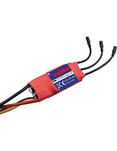Variateur Robbe Modellsport RO-CONTROL 4-40 V2 3-4S -40(60)A 5V/5A SWITCH BEC Regulateur