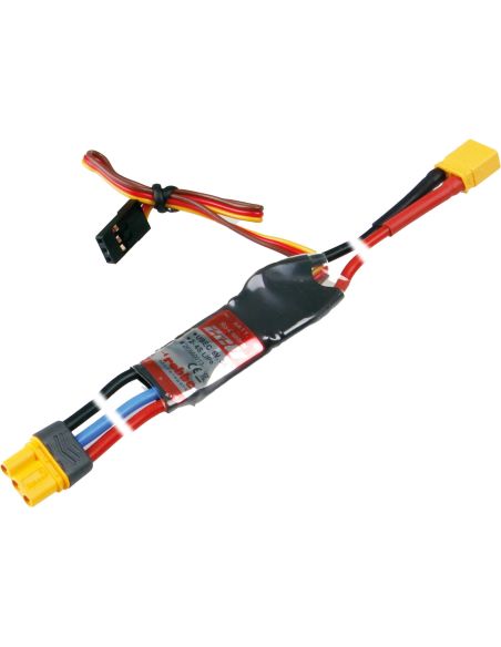 Variateur Robbe Modellsport Ro-Control 22U LITE avec MR30/XT30 Système de connexion ("Wingo 2") 6V/3A UBEC 2-4S
