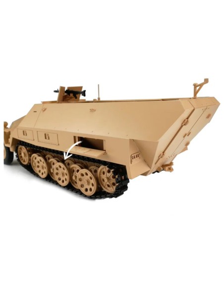 Half track militaire 1/16 RC Sd. Kfz. 251/1 Ausf. D sand