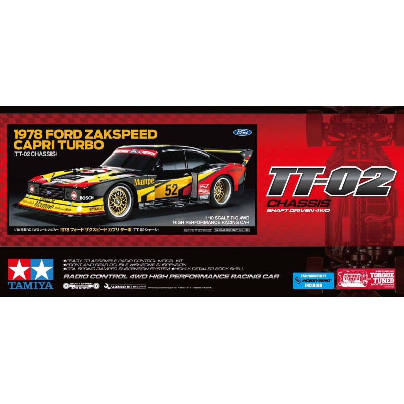 Voiture Ford Zakspeed Capri Turbo 1978 1/10