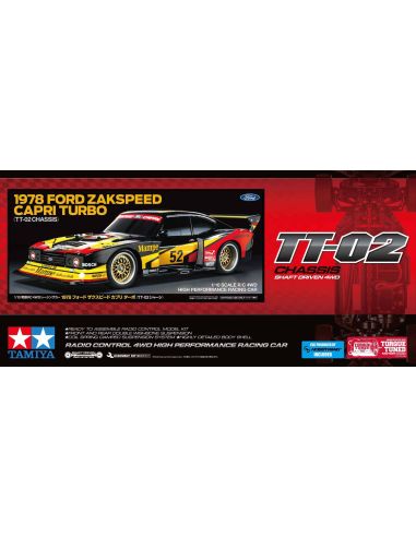 Voiture Ford Zakspeed Capri Turbo 1978 1/10