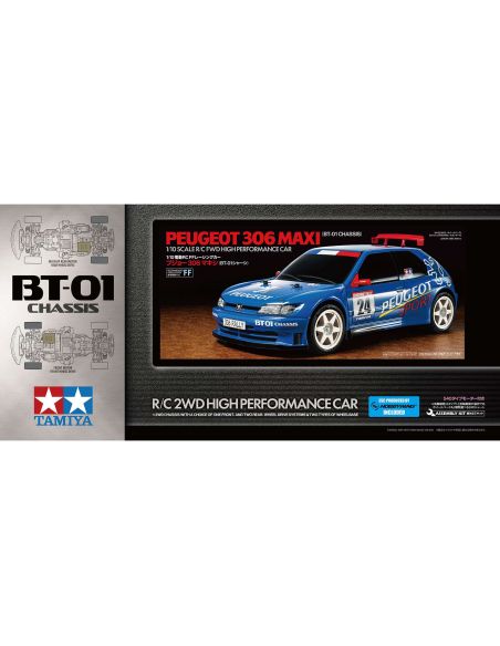 Voiture Peugeot 306 Maxi BT01 1/10