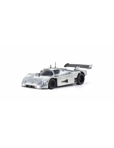 Voiture mini-z Kyosho Mini-Z MR04 RWD Sauber Mercedes C9 Chrome Silver (W-LM w/Gyro)