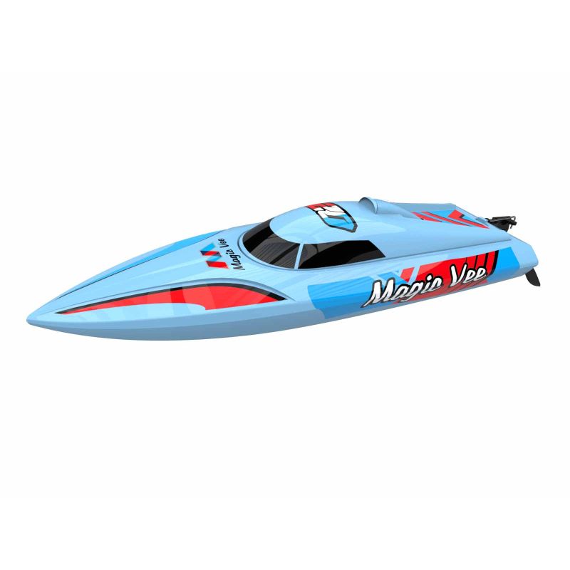 Bateau rc, Bateau Joysway Magic Vee V6 Electric ABS 270mm Brushed 2.4G RTR