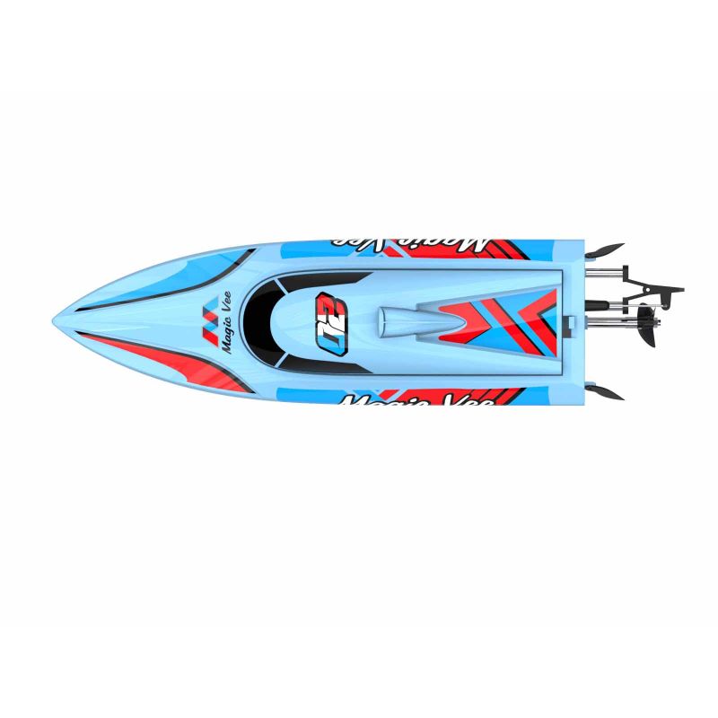 Bateau rc, Bateau Joysway Magic Vee V6 Electric ABS 270mm Brushed 2.4G RTR