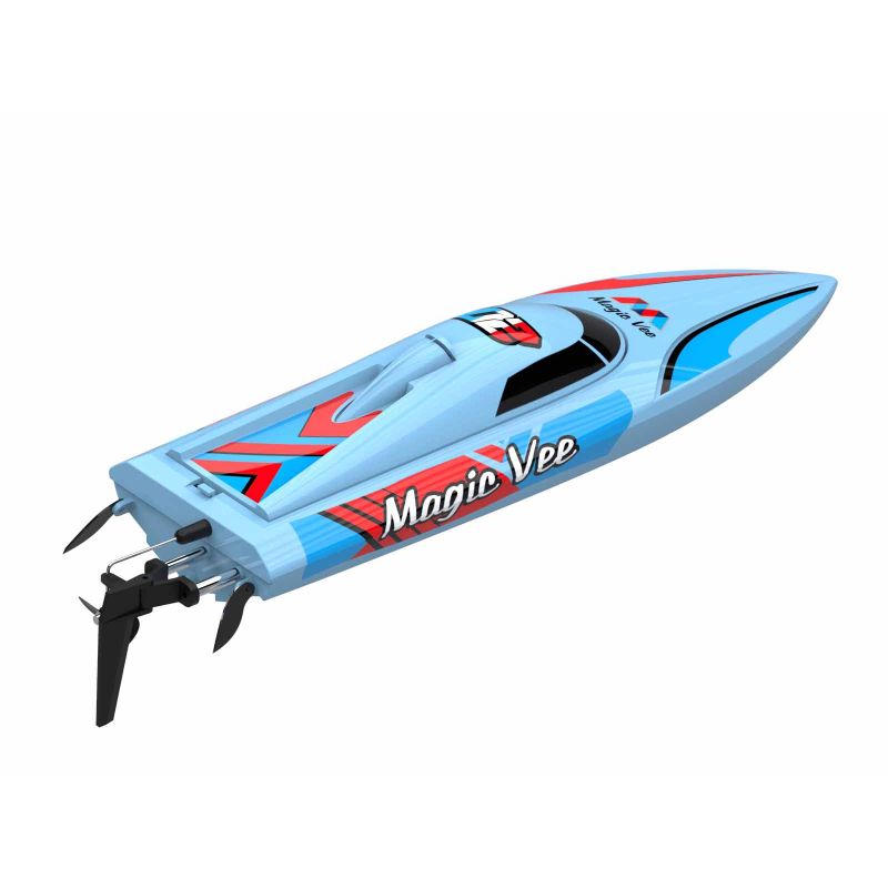 Bateau rc, Bateau Joysway Magic Vee V6 Electric ABS 270mm Brushed 2.4G RTR