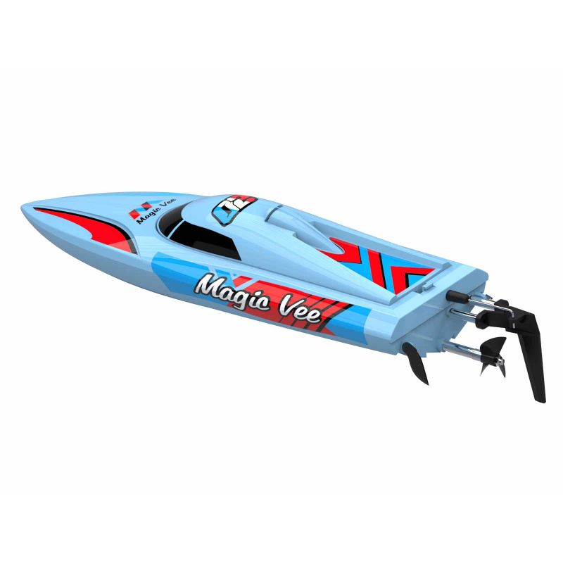 Bateau rc, Bateau Joysway Magic Vee V6 Electric ABS 270mm Brushed 2.4G RTR