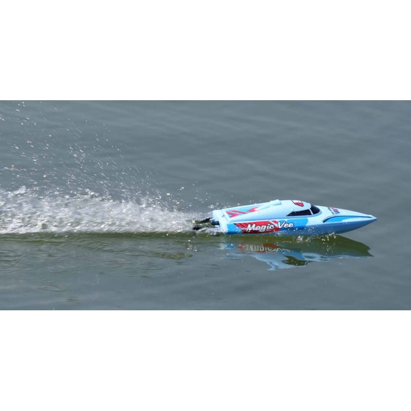 Bateau rc, Bateau Joysway Magic Vee V6 Electric ABS 270mm Brushed 2.4G RTR