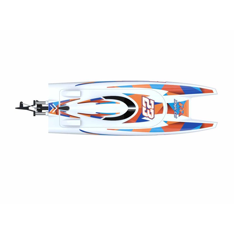 Bateau rc, Bateau Joysway Magic Cat V6 Electric ABS 265mm Brushed 2.4G RTR