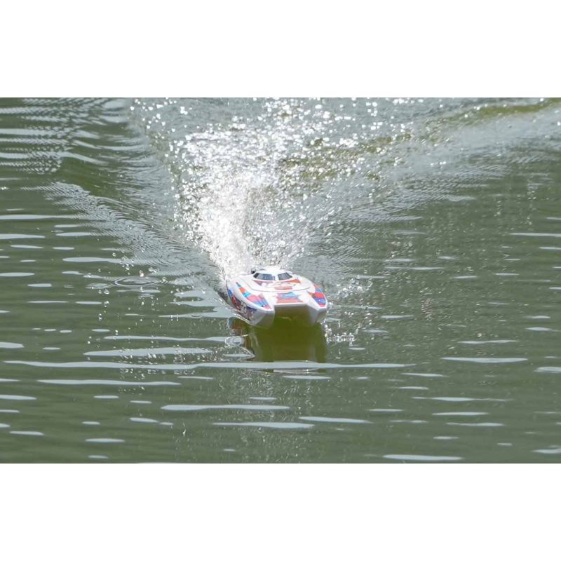 Bateau rc, Bateau Joysway Magic Cat V6 Electric ABS 265mm Brushed 2.4G RTR