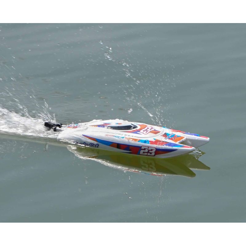 Bateau rc, Bateau Joysway Magic Cat V6 Electric ABS 265mm Brushed 2.4G RTR
