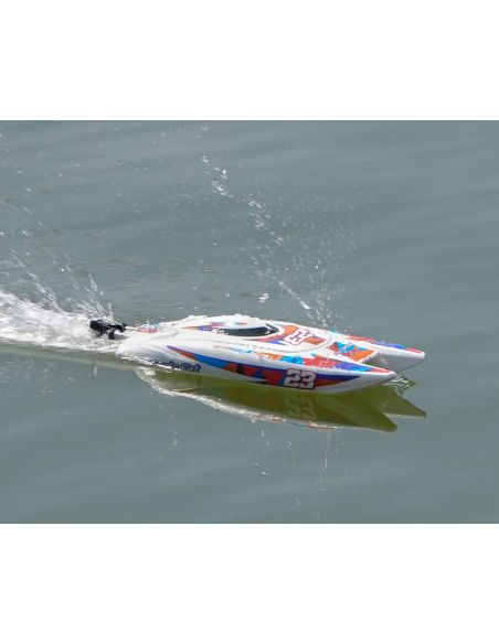Bateau rc, Bateau Joysway Magic Cat V6 Electric ABS 265mm Brushed 2.4G RTR