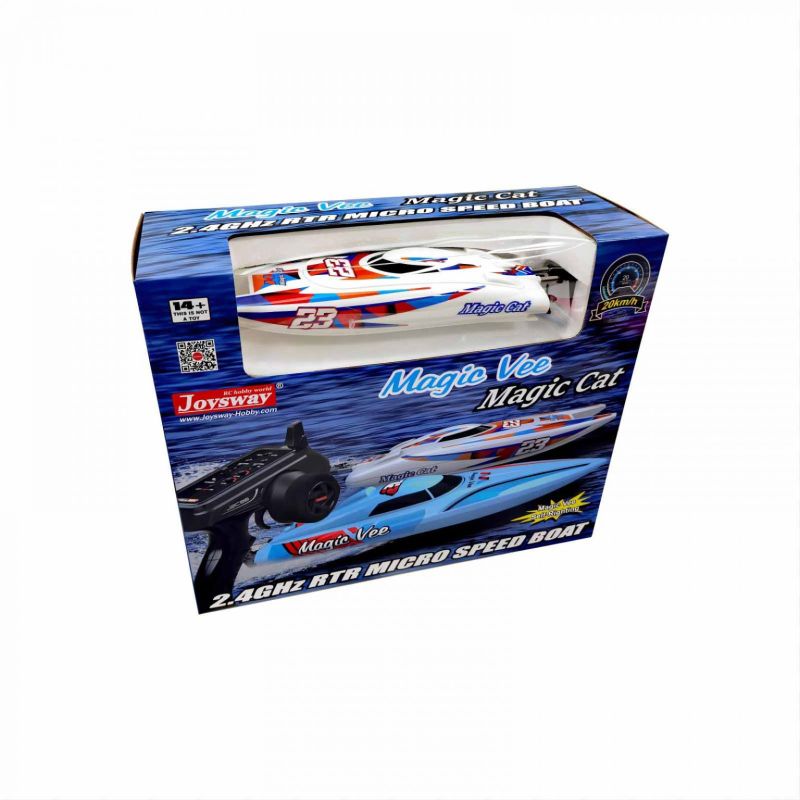 Bateau rc, Bateau Joysway Magic Cat V6 Electric ABS 265mm Brushed 2.4G RTR